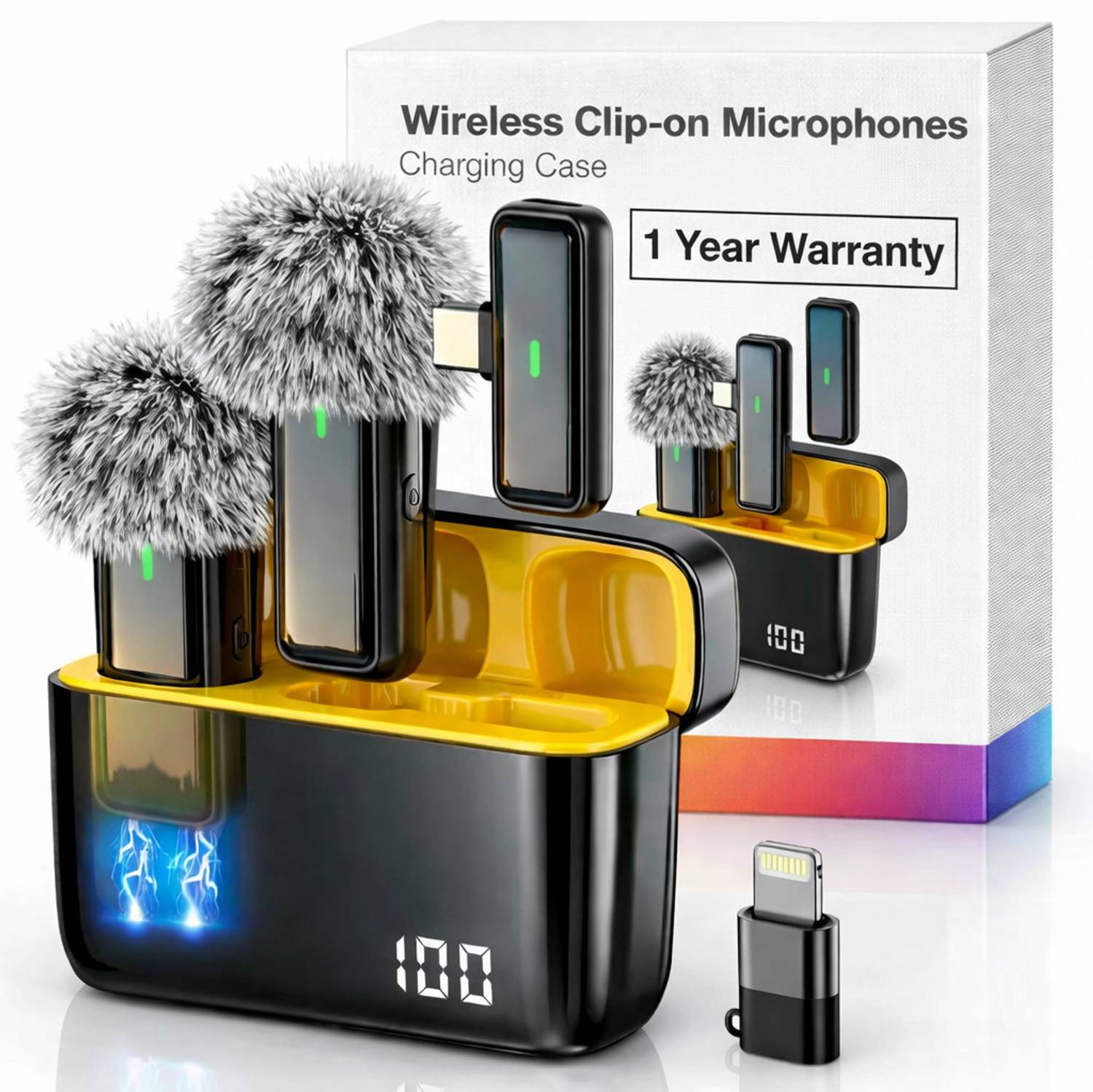Primate Clip-On Mic 48H Battery - Image 1