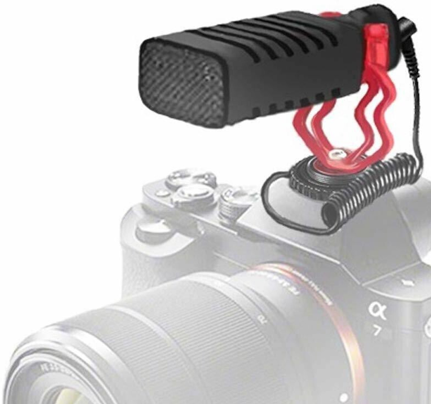 Image of Xtreme Acoustics XA-SGM-02 Shot-gun on camera microphone unidirectional microphone for camera and mobile phone, videography /vlogging /mobile journalism. Microphone