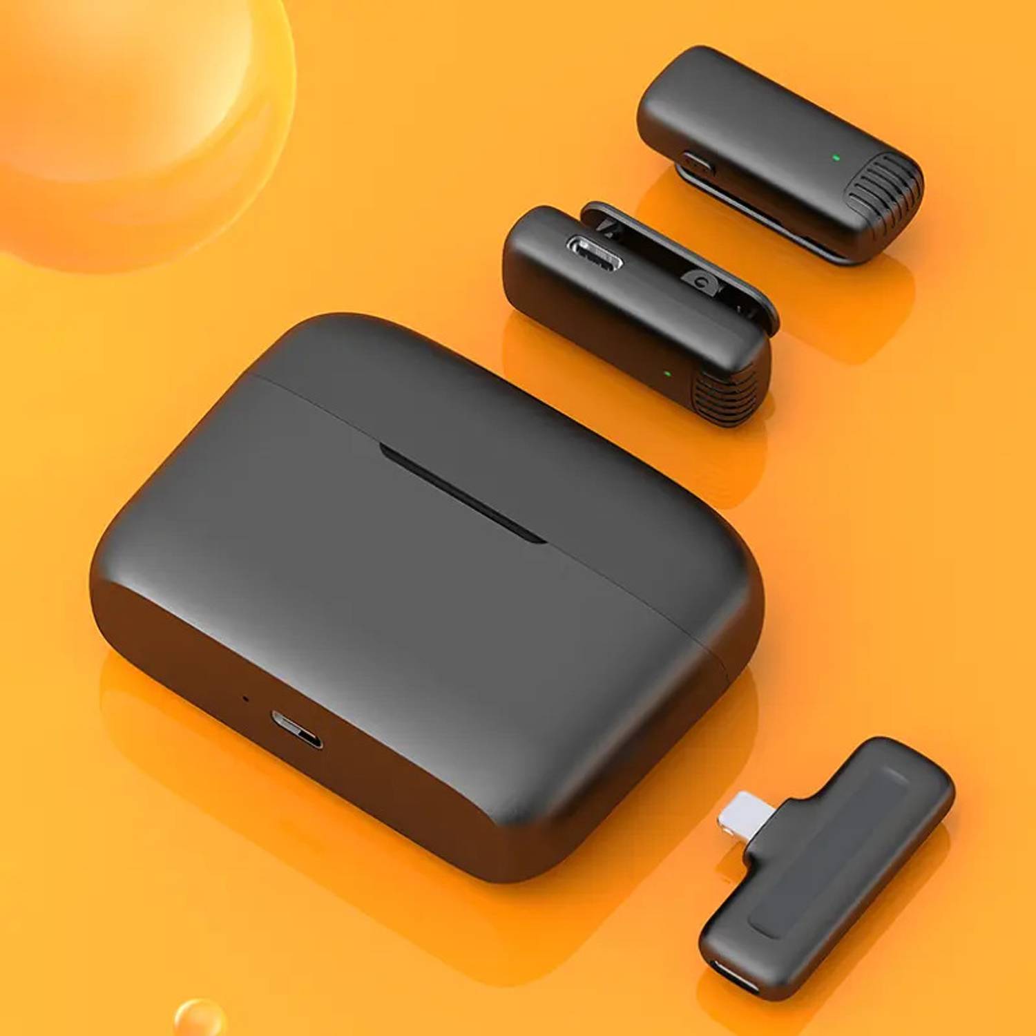 MOBONE J13 Wireless Dual Microphones - Image 1