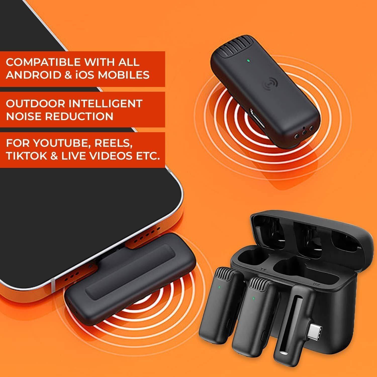 MOBONE J13 Wireless Dual Microphones - Image 3