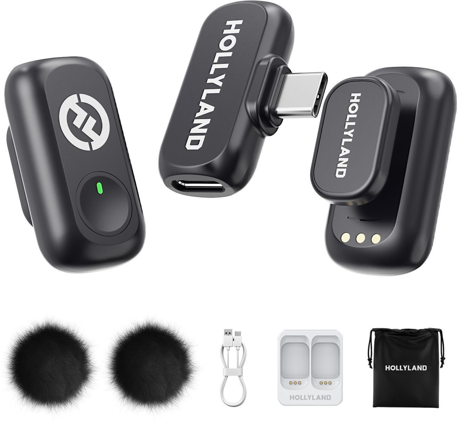 Image of Hollyview Hollyland Lark A1 Mini Duo(Type -C) Microphone