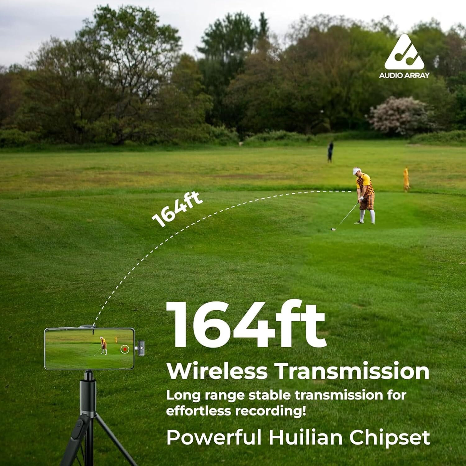 Image of Audio Array AM-W20 Magnetic Wireless Lapel Microphone Set Microphone