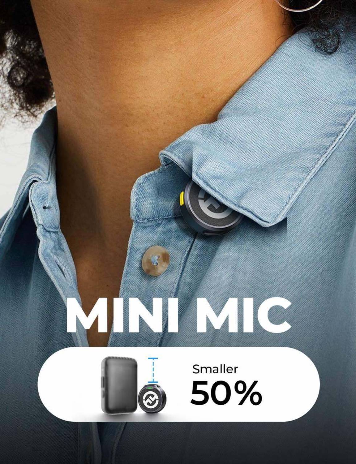 Hollyview Lark M2 Mini Combo Microphone - Image 4