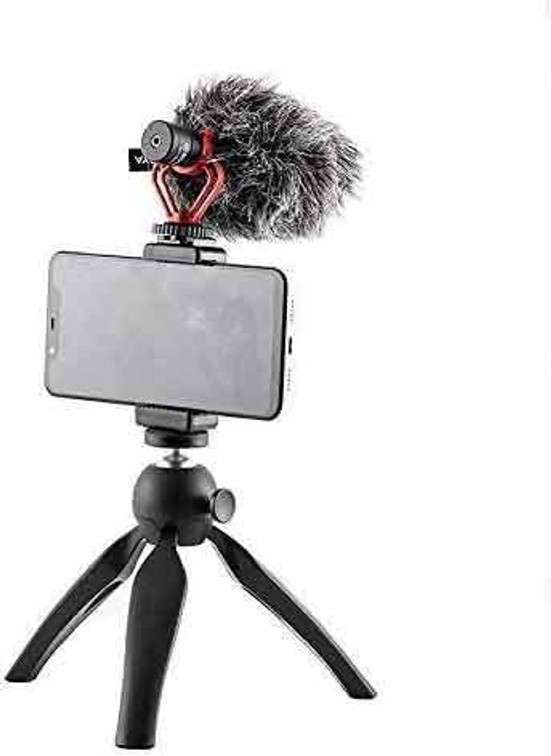 BOYA MM1 Cardiod Shotgun Microphone with Mini Tripod - Image 1