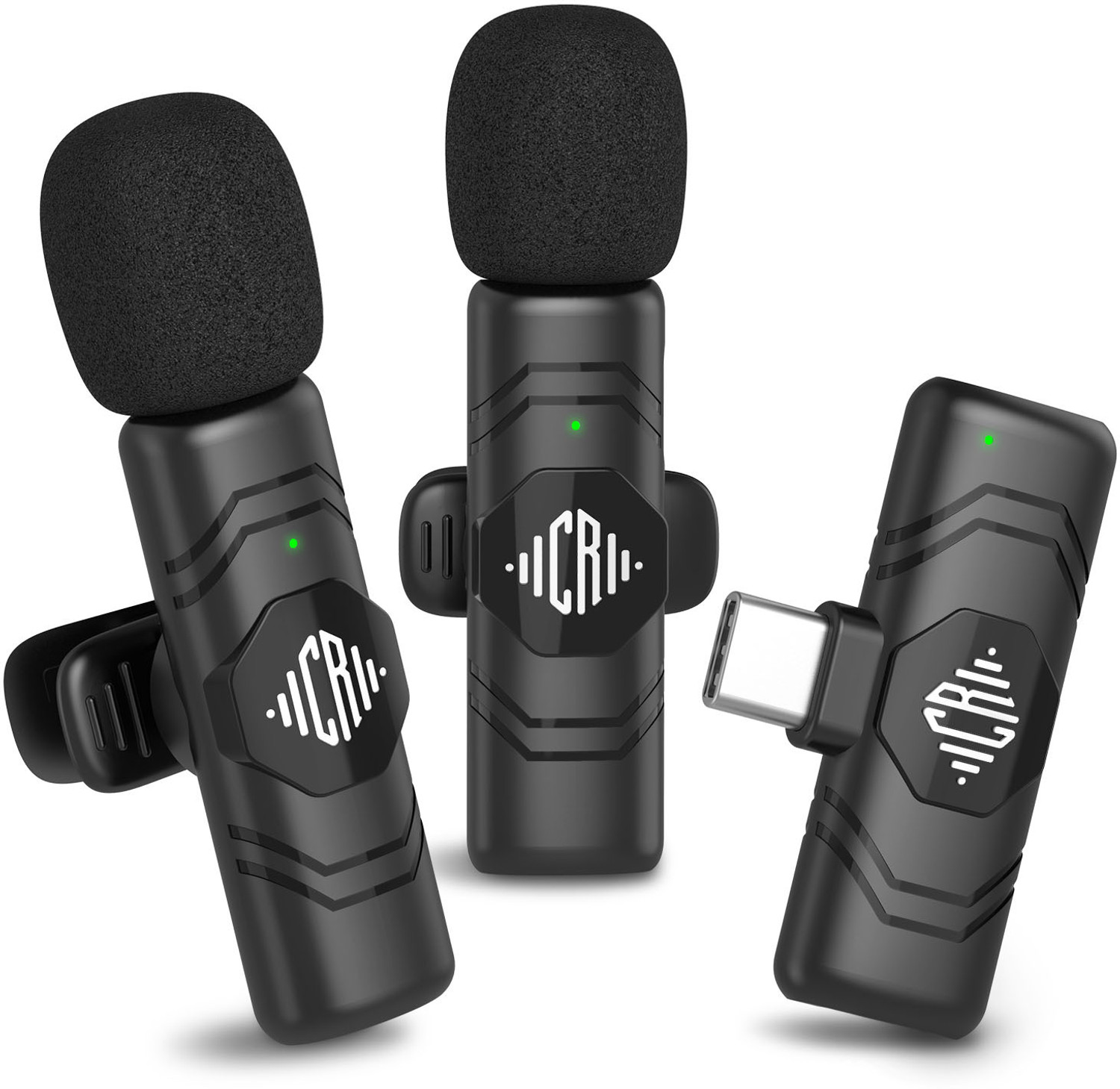 Image of CEROAN Wireless Mic for YouTube, Lapel Mike for Vlogging, Mic Wireless for Type-C Ports Microphone