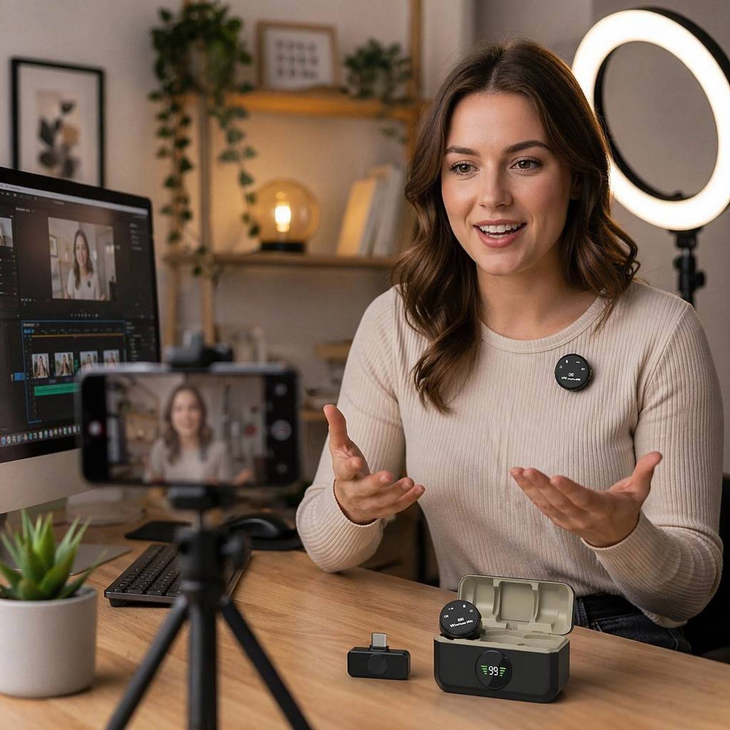 Acesquare Wireless Mic for YouTube - Image 5