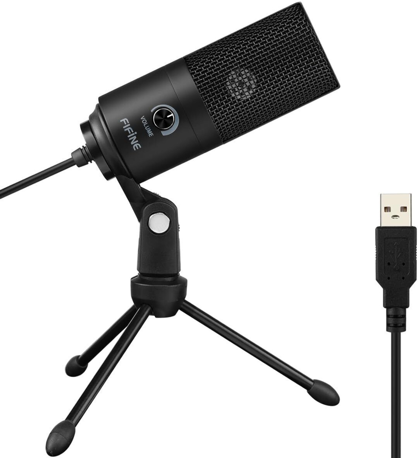 Image of Fifine (Open Box) K669B USB Metal Condensor, MAC OS, Windows, Cardioid Microphone