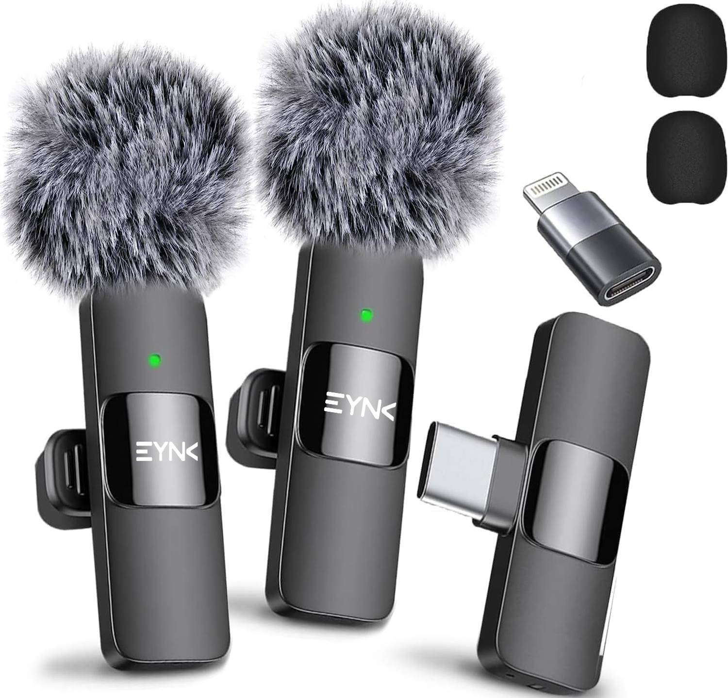 EYNK Dual Wireless Microphone for YouTube - Image 1