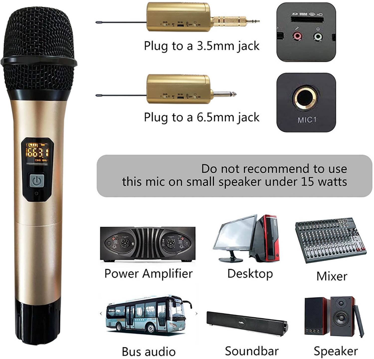 TECH-LOBBY TL-Wireless Rechargeable Mic With Receiver - Image 2
