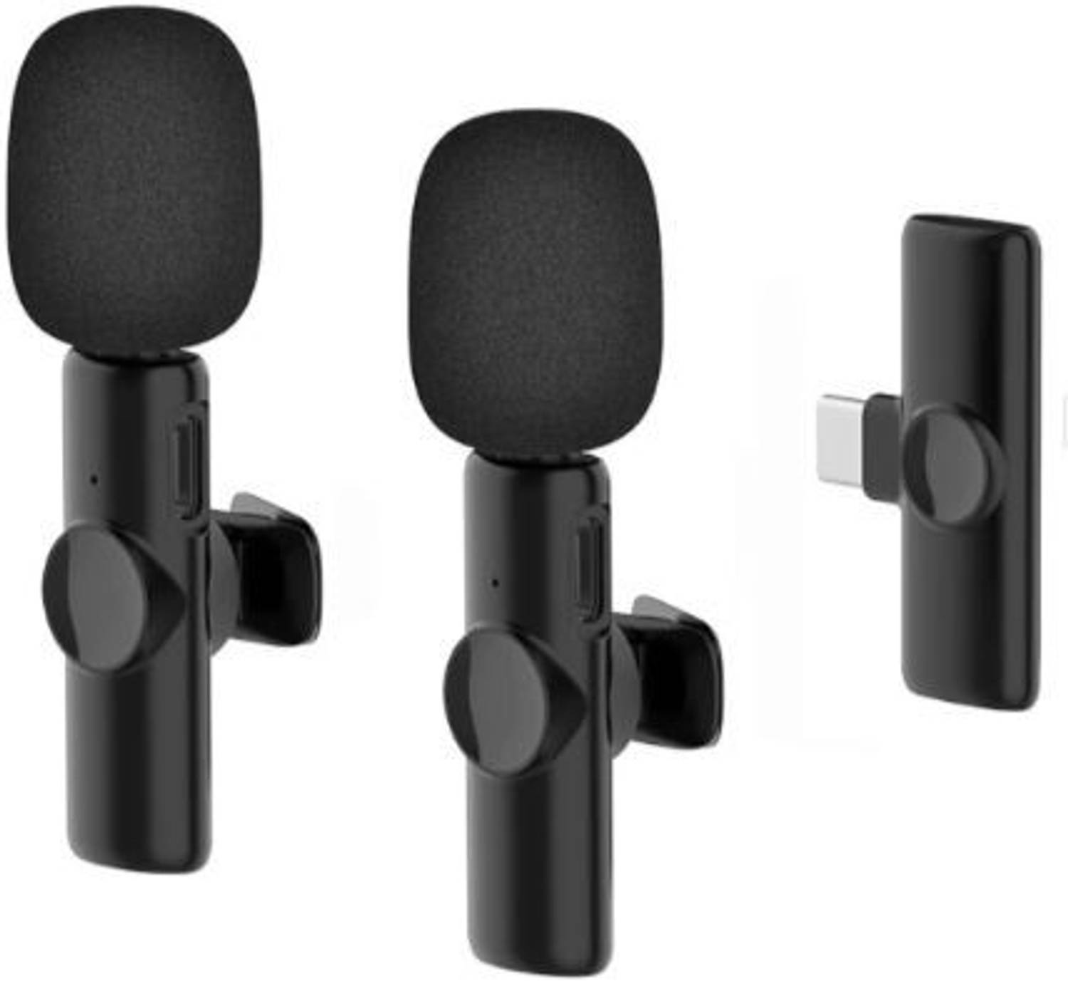 AGINDUSTRY ATY_916A_K9 WIRELESS DUALMICROPHONE FOR IOS & ANDROID FOR YOUTUBERS & VLOGGERS Microphone