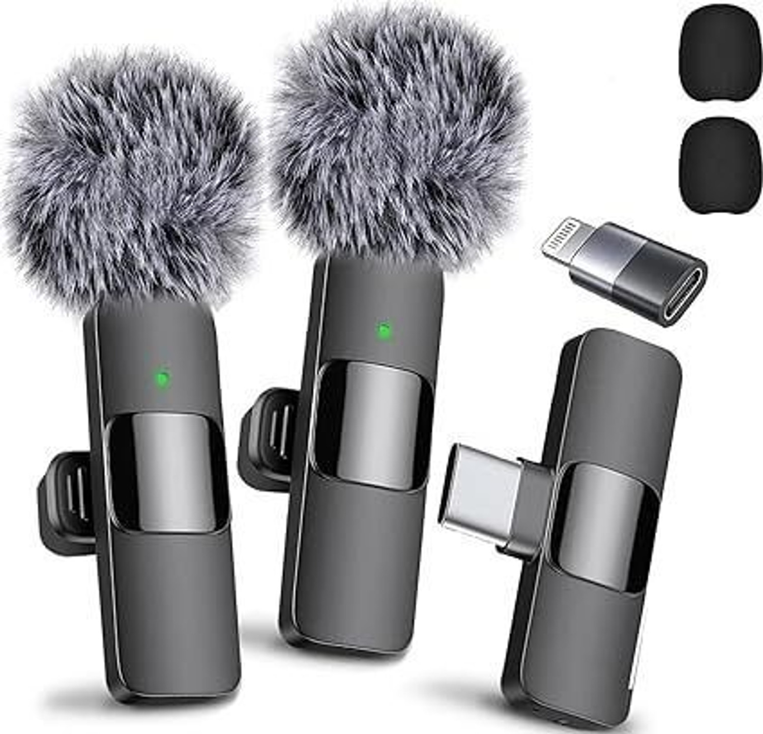 Image of Nextroniqs Furry K9 Wireless Clip Microphone for Recording &Live Streaming on YouTube&insta Microphone