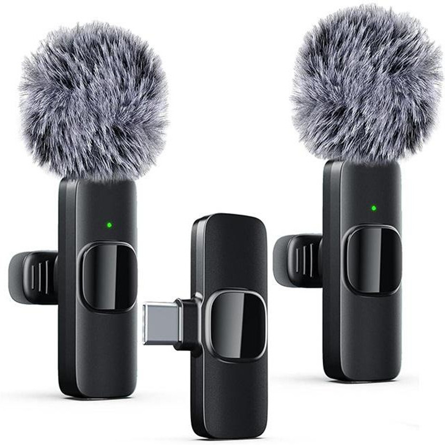 Image of Gentle e kart K9 Wireless Microphone with Noise Cancellation for Professional Recording Microphone