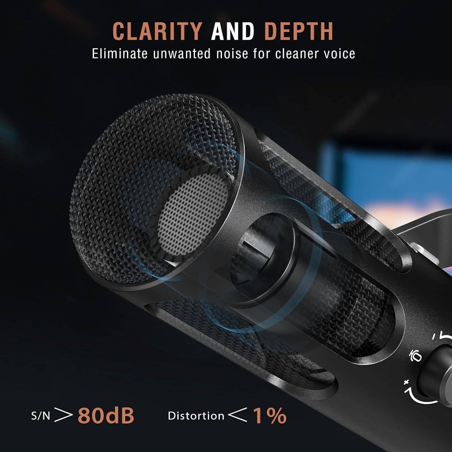 Fifine XLR/USB Microphone Podcast, Studio Dynamic Microphone - Image 4