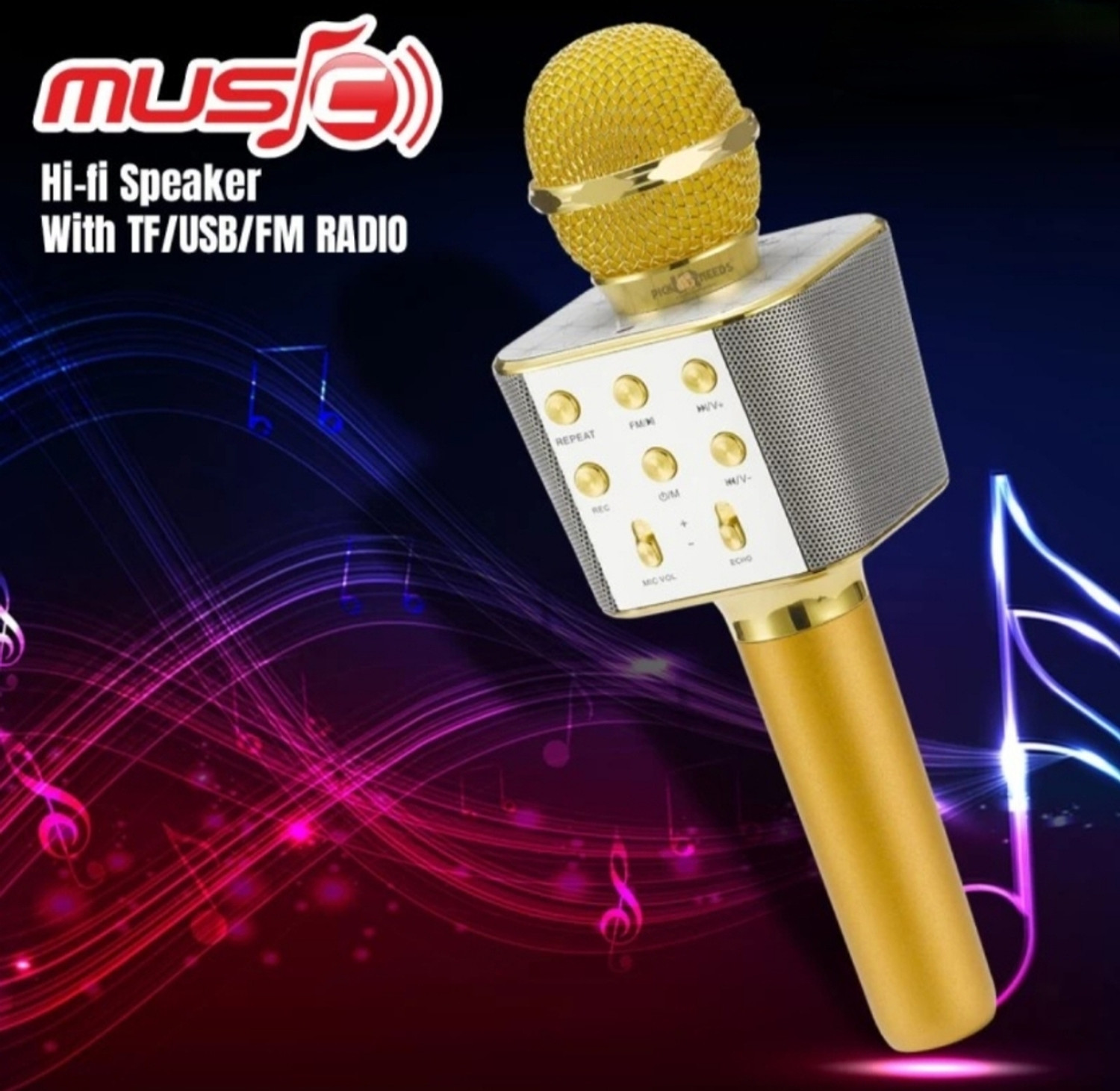 Image of NXXTTNK Bluetooth Karaoke Mic with Speaker Audio Recording Advance Features Microphone Bluetooth Karaoke Mic with Speaker Audio Recording Advance Features Microphone