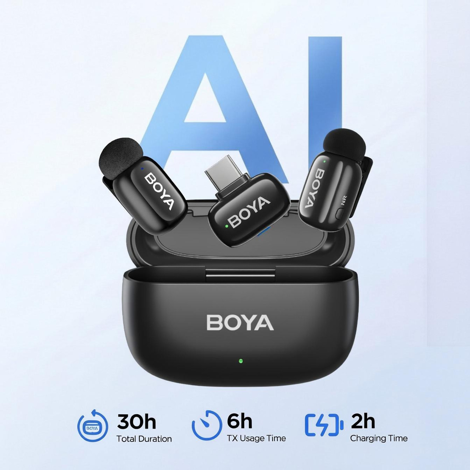 Image of BOYA Mini 2 Wireless Microphone