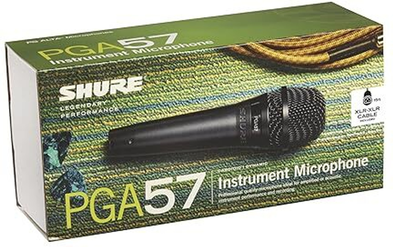Image of Shure SNARE /GUITAR AMP MIC W /15FT XLR CABLE (PGA57-XLR) Microphone