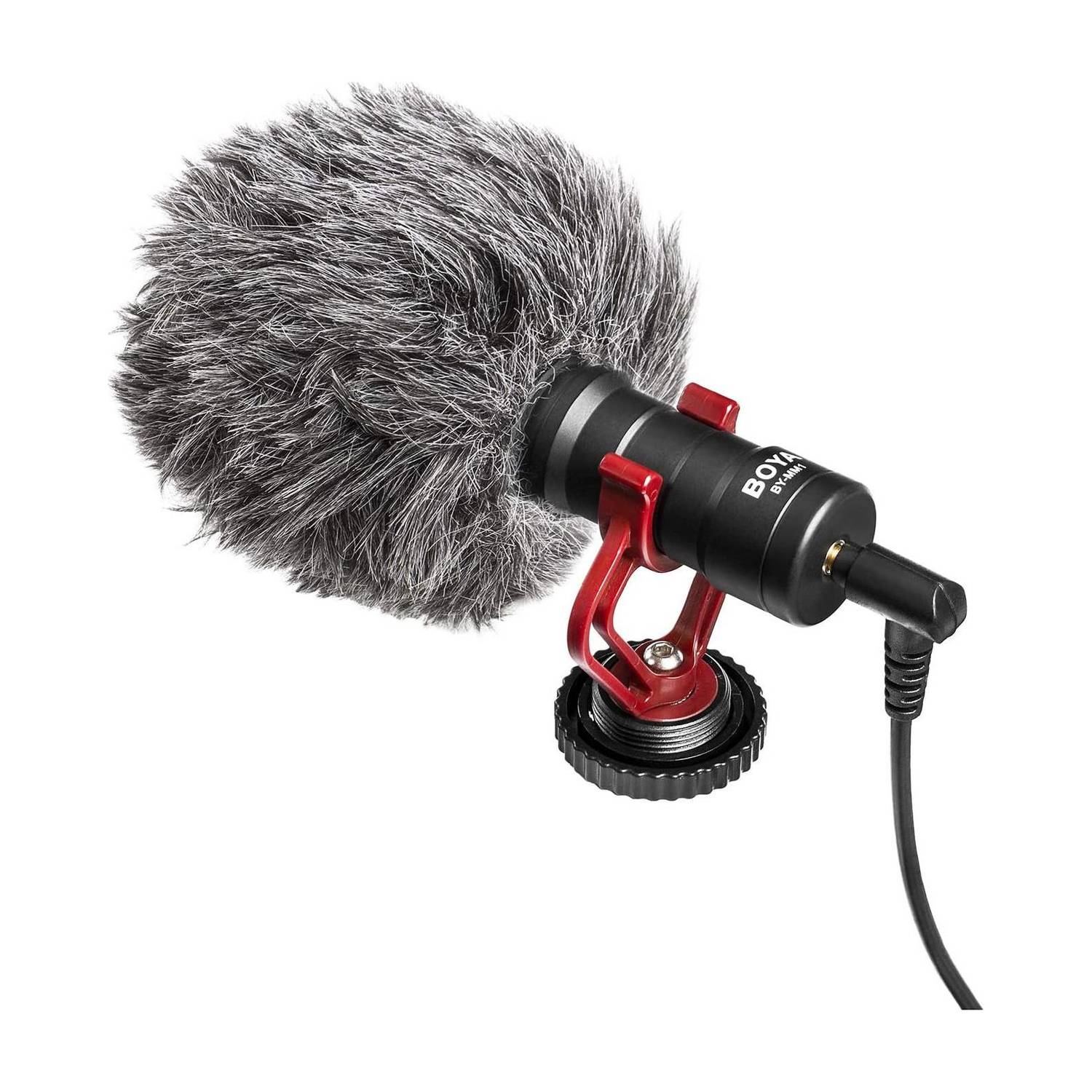 BOYA by-MM1 On-Camera Microphone for , Android Smartphones, DSLR Camera Microphone