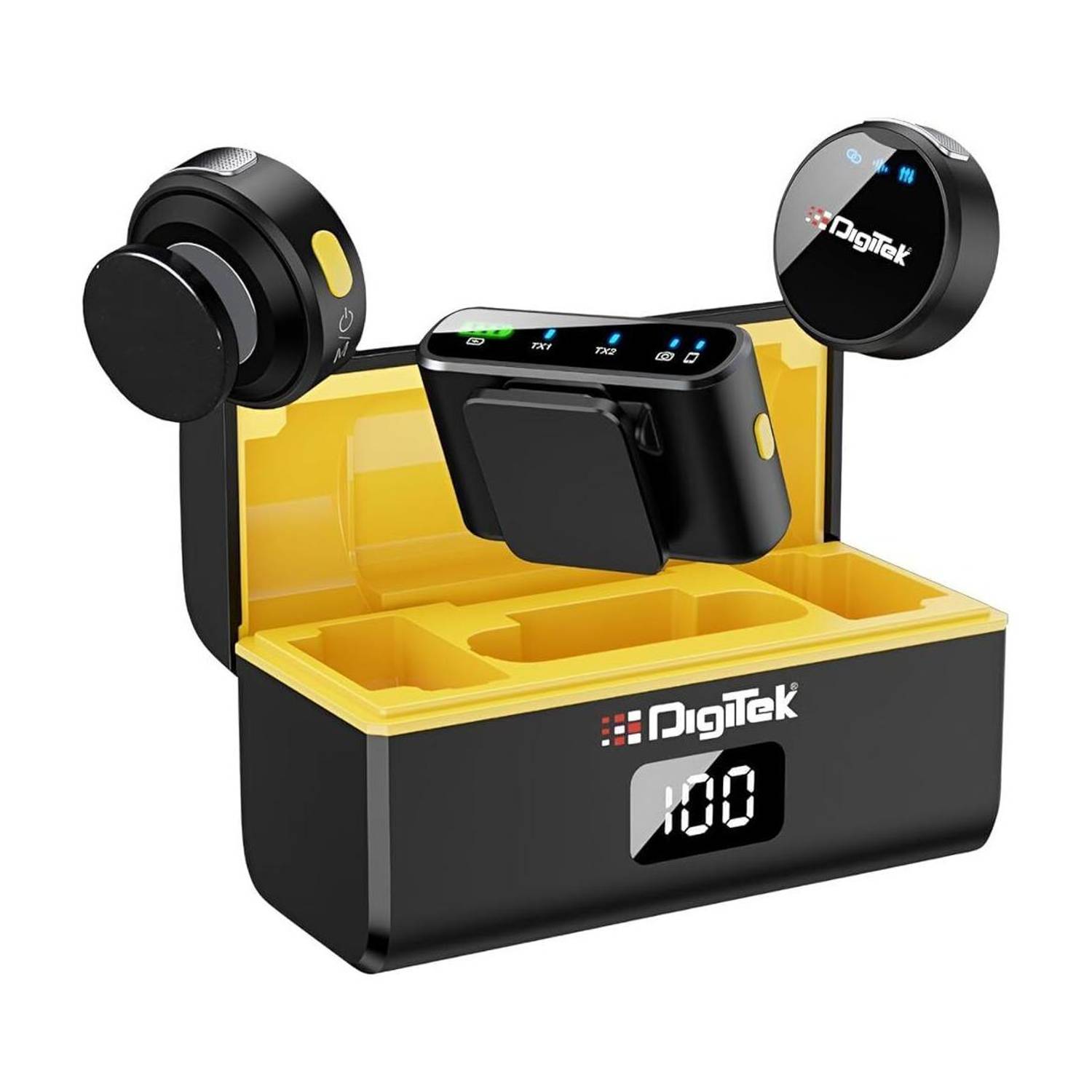 DIGITEK DWM-116 2-in-1 Wireless Microphone - Image 1