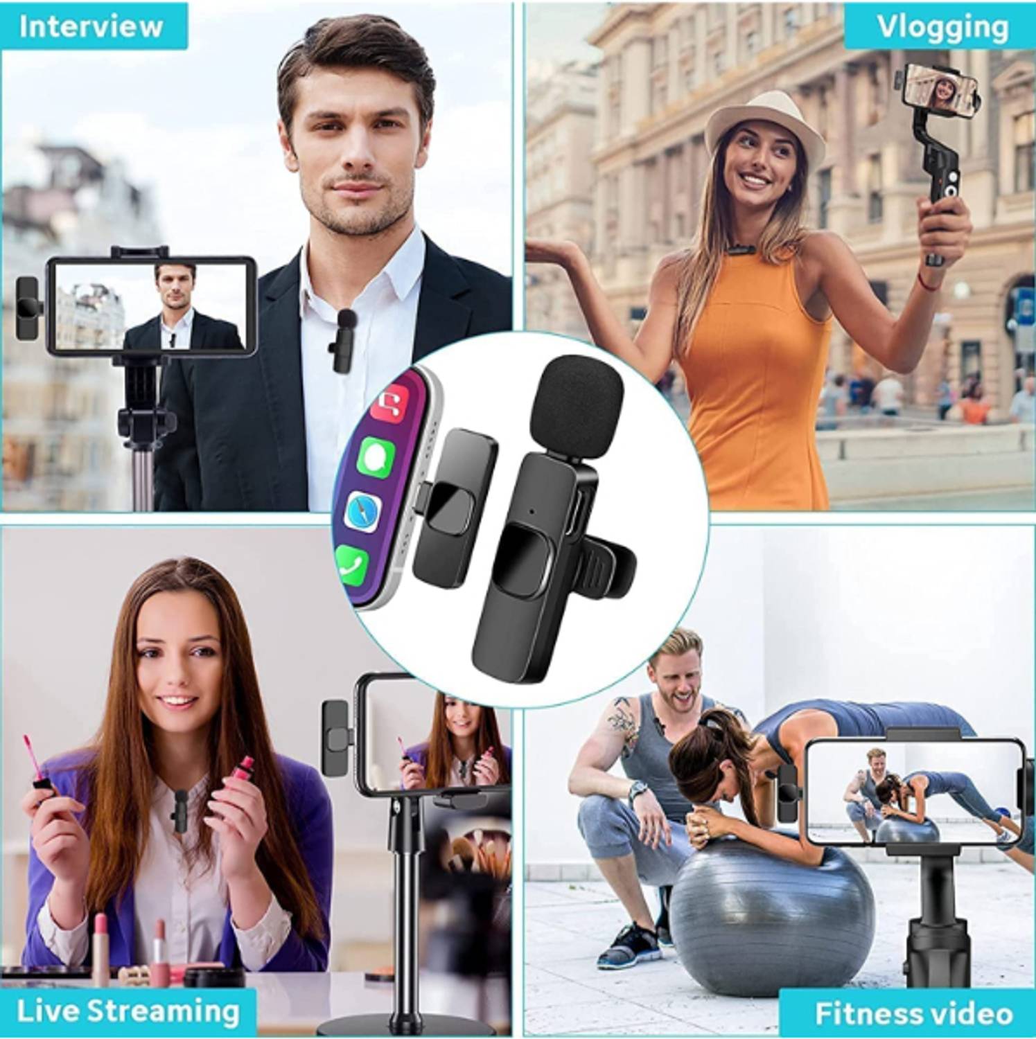 YAROH 35v_K8 Wireless Mic Set - Image 2