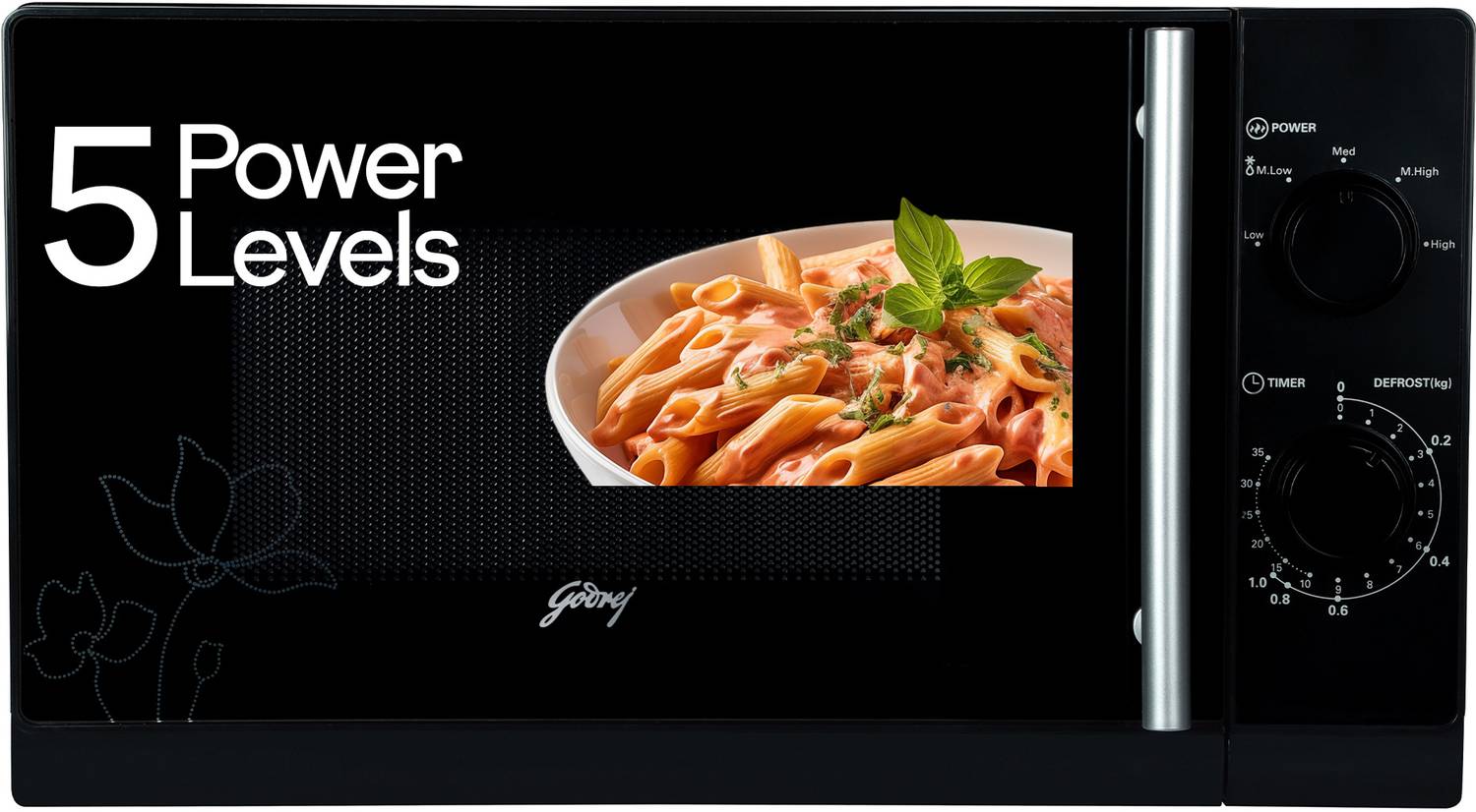 Godrej 20 L Multi Distribution System for Even and Faster Cooking