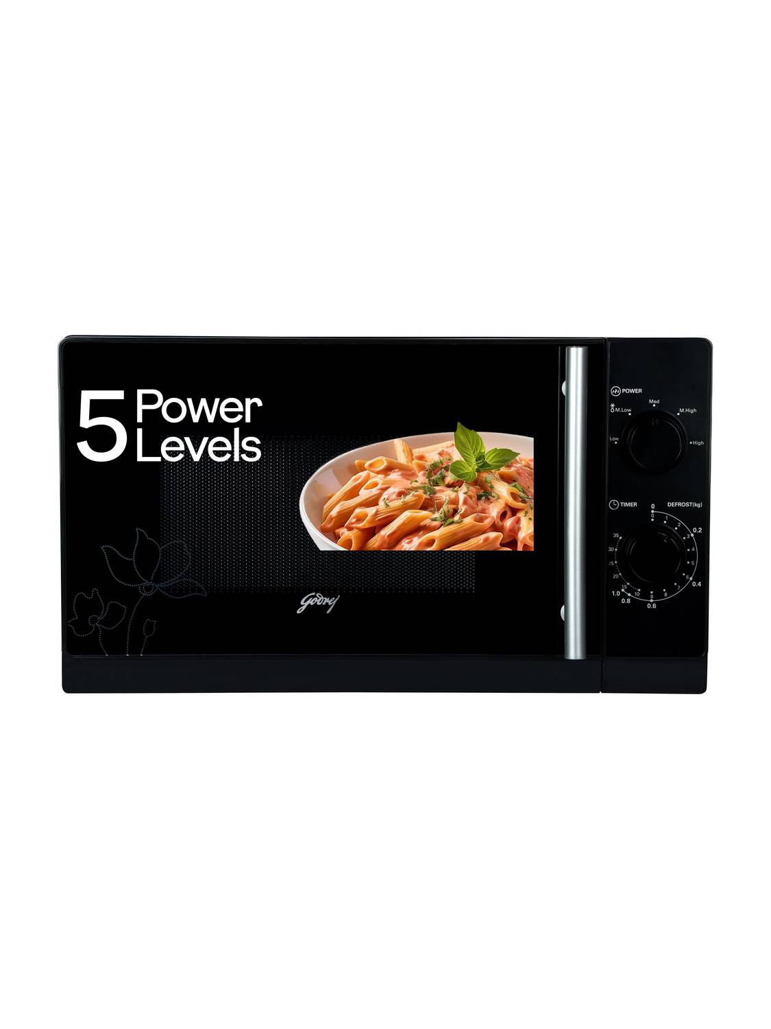 Godrej 20 L Multi Distribution System for Even and Faster Cooking With 5 Power Levels Solo Microwave Oven