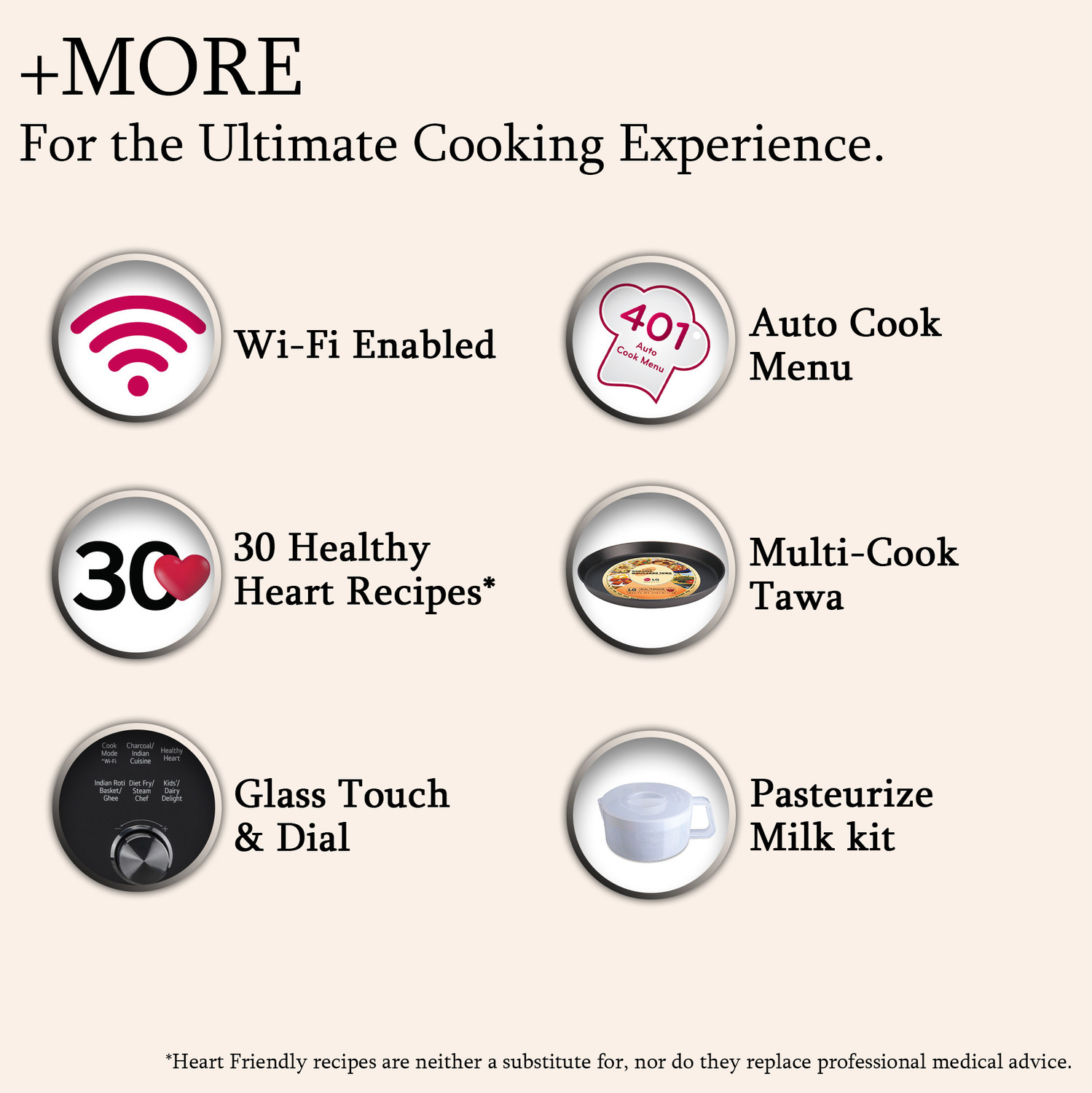 Image of LG 32 L Diet Fry and 360 Degree Motorised Rotisserie for crispy and tasty bar-be-que recipes with Wi-Fi Enabled Scan to Cook Charcoal Convection Microwave Oven