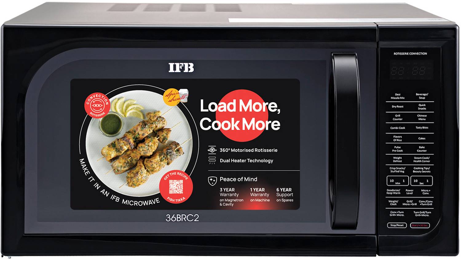 IFB 36 L with Air Fry, 10 Power Levels, Intelligent Cooling Syste