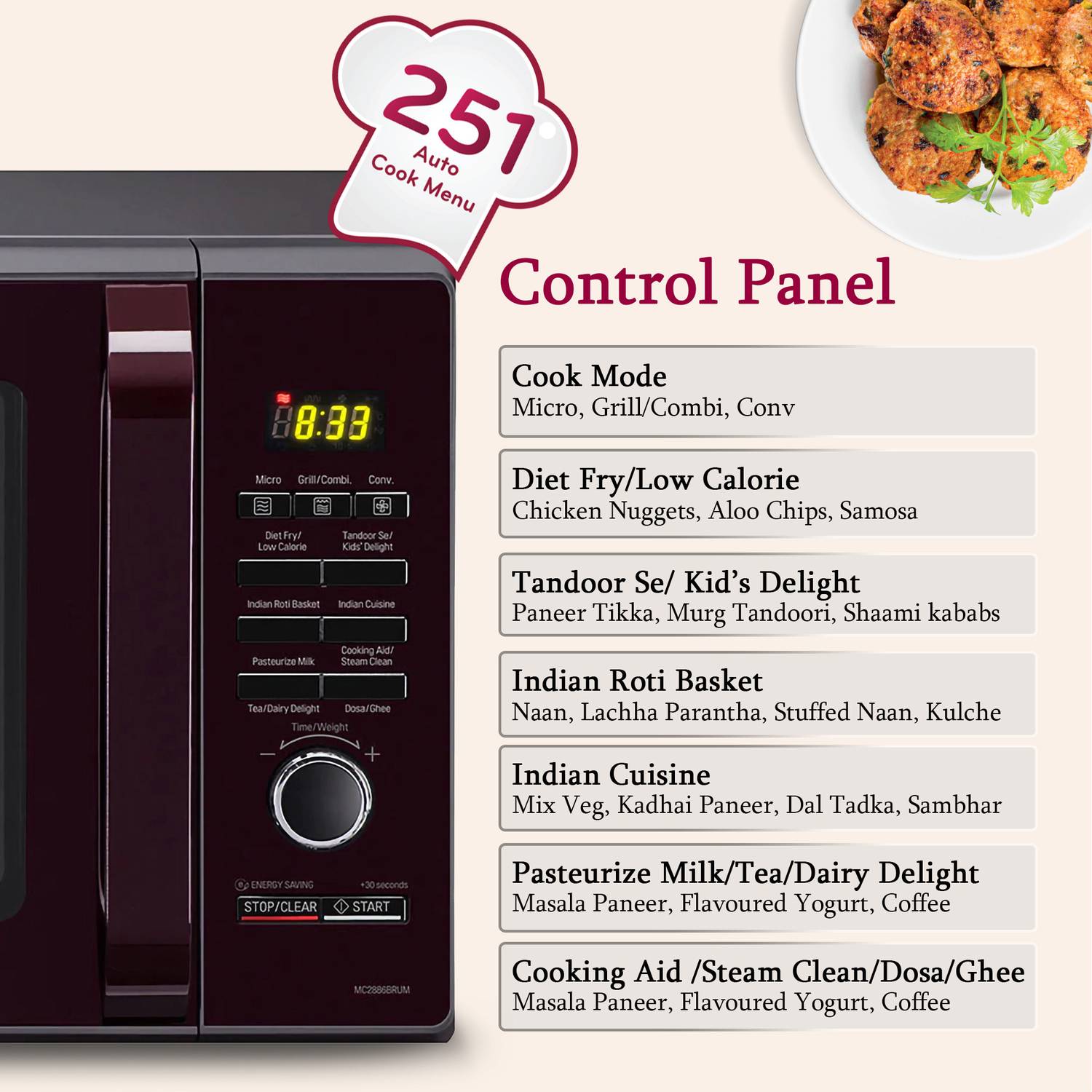 LG 28L Convection Microwave Oven - Image 4
