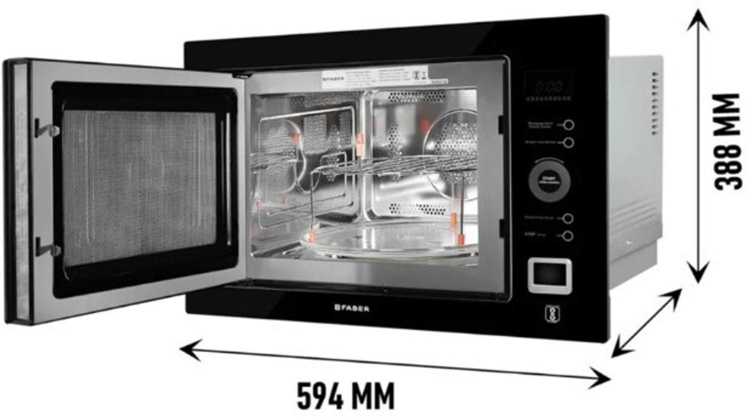 Image of FABER 25 L Convection & Grill Microwave Oven