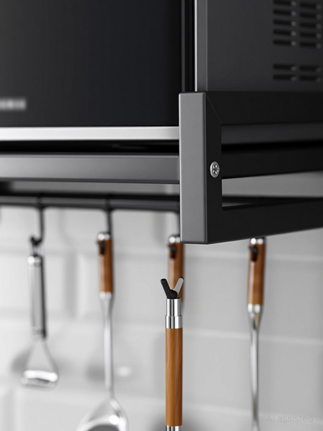 Image of Pratecom Shelf Microwave Wall Mount
