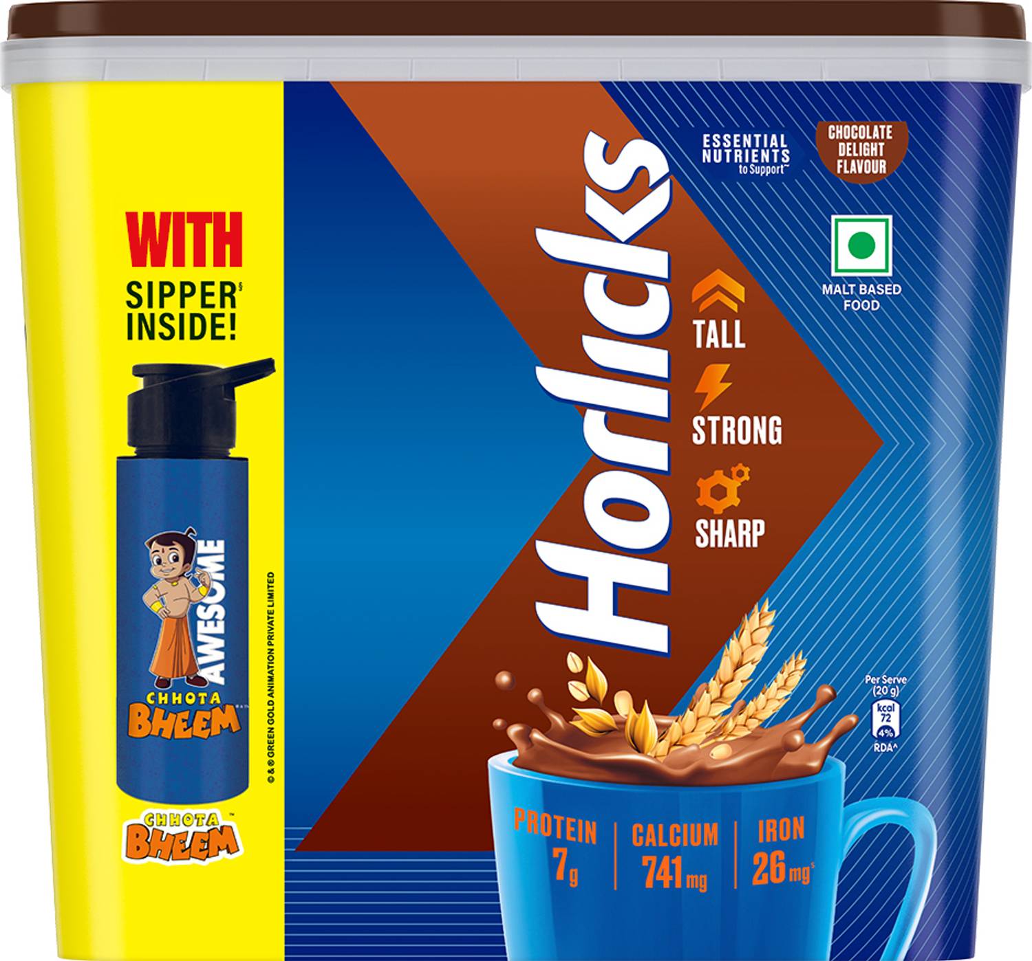HORLICKS Health & Nutrition Drink Chocolate 1 kg - Image 5