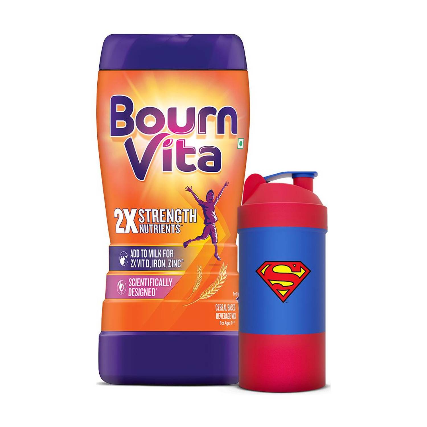 Bournvita Chocolate Nutrition Drink Jar with Sipper