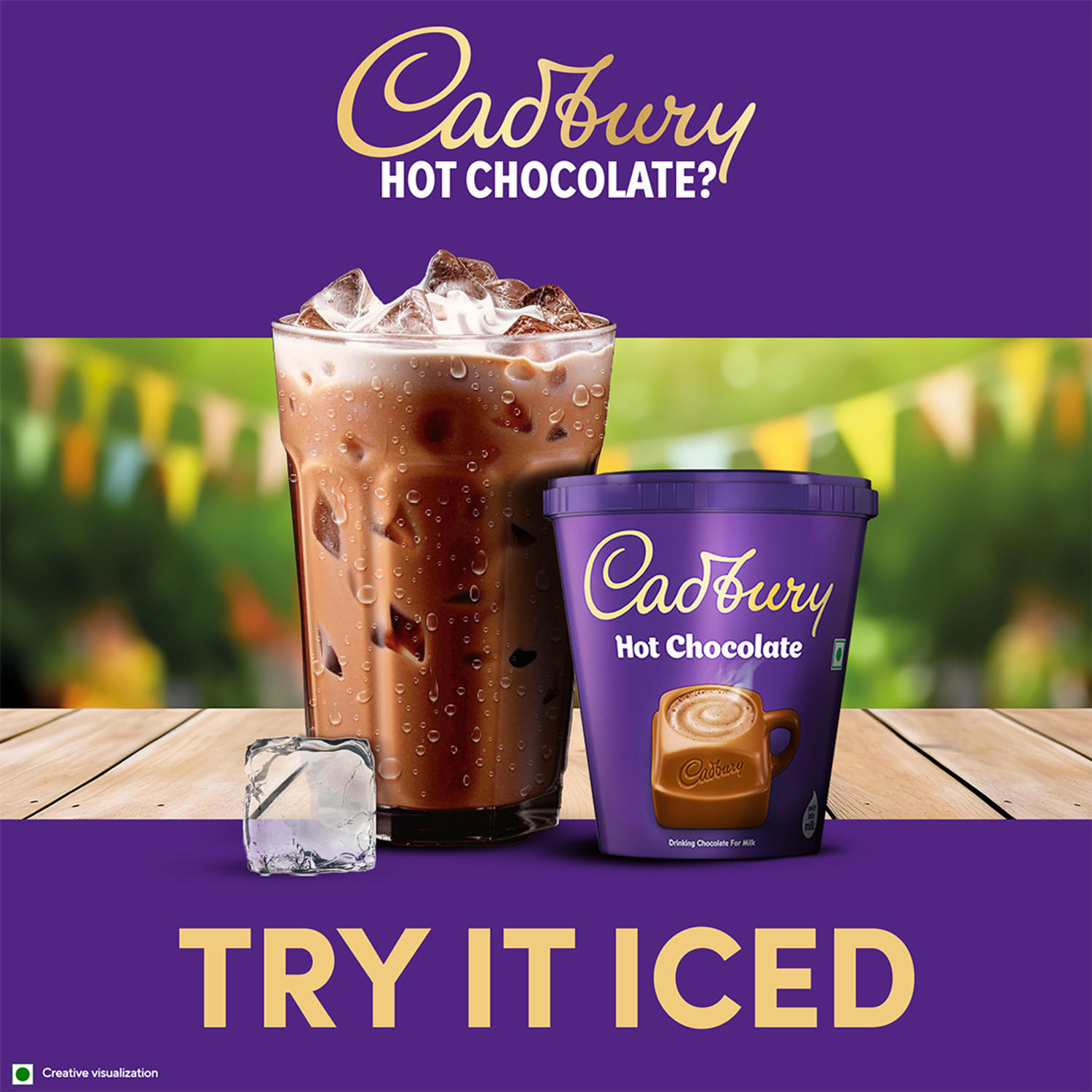 Image of Cadbury Hot Chocolate Drink Powder Mix