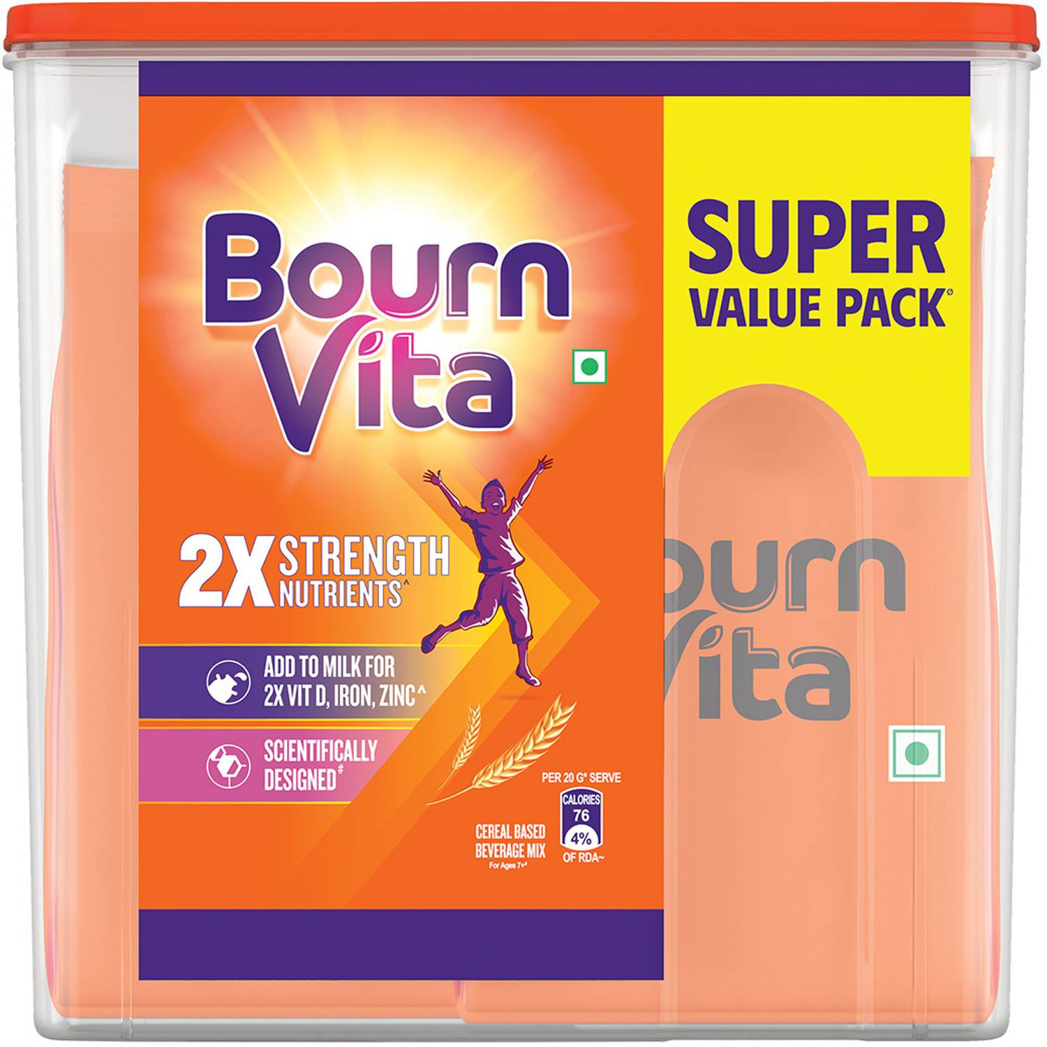 BOURNVITA Chocolate Nutrition Drink (1500 g)
