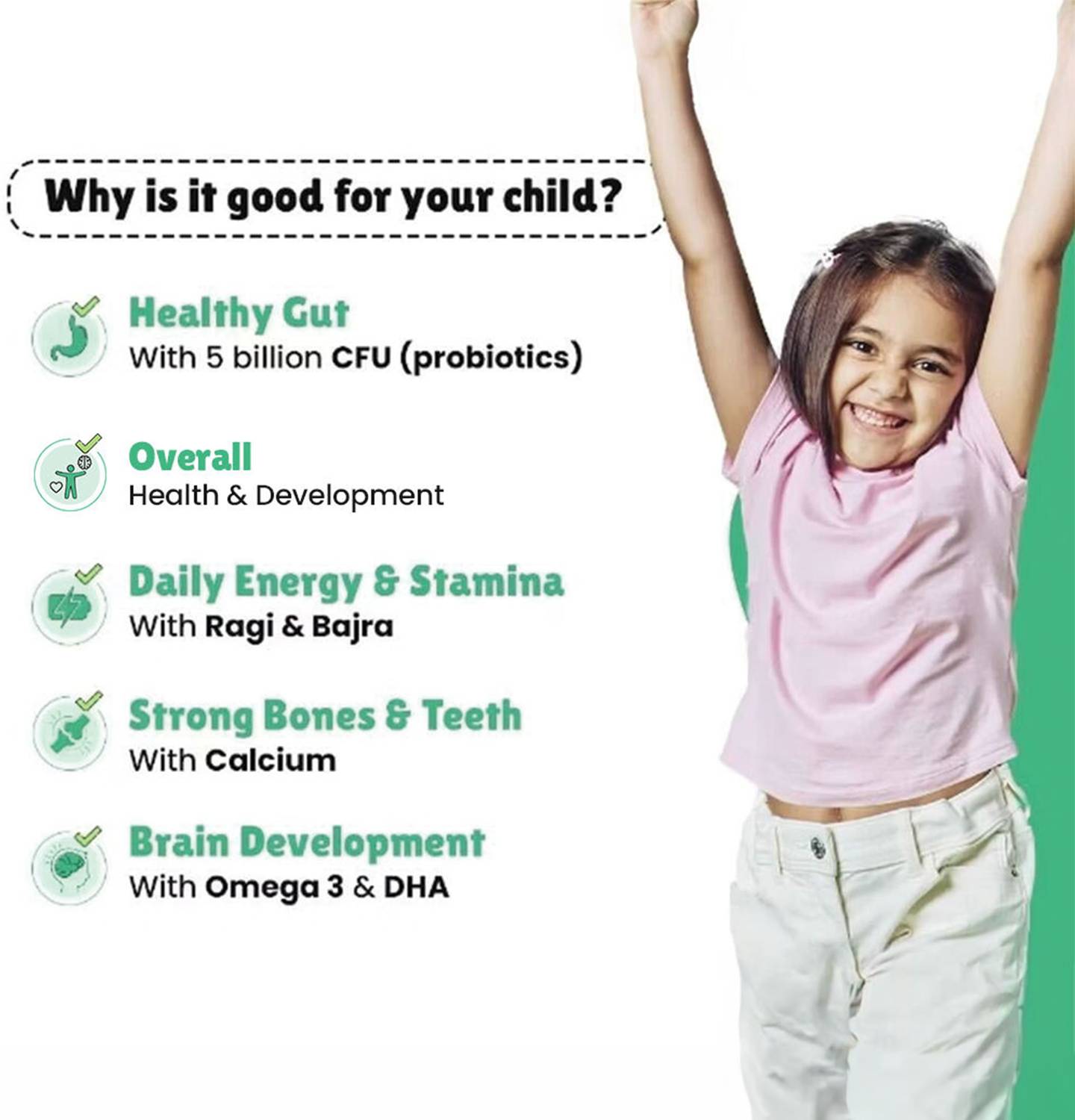Little Joys Nutrimix Lite, Chocolate, 2-6 years - Image 3