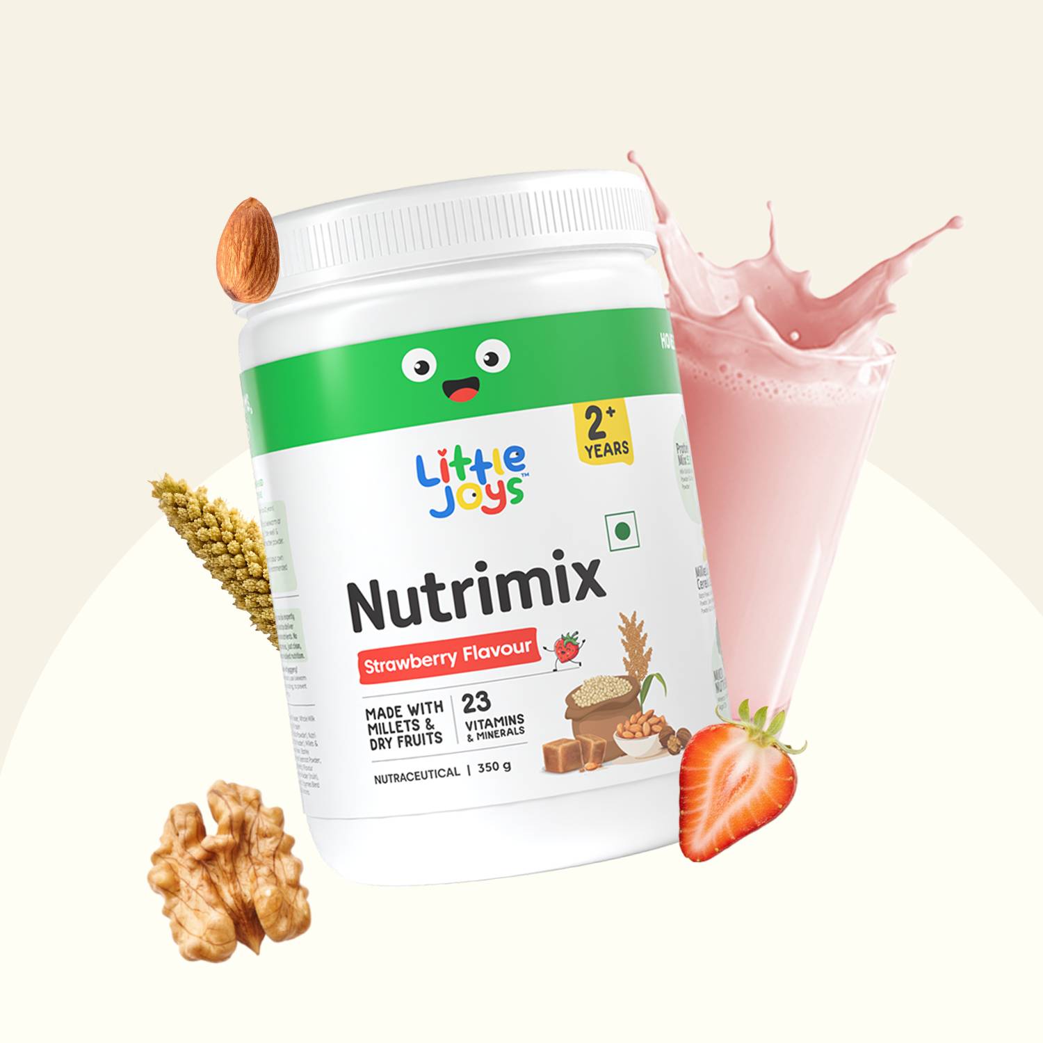 Little Joys Nutrimix for Kids 2-6 years | Supports Immunity , Strength & Gut Health
