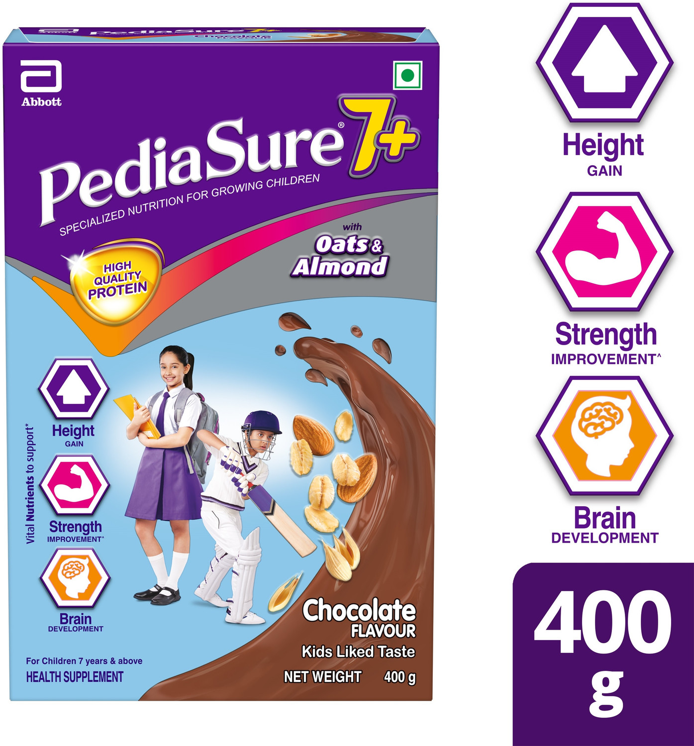 Image of Pediasure 7+ Nutrition Drink Chocolate