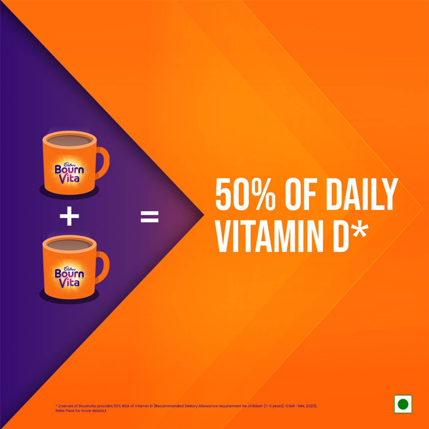 Bournvita Chocolate Nutrition Drink 500g - Image 2