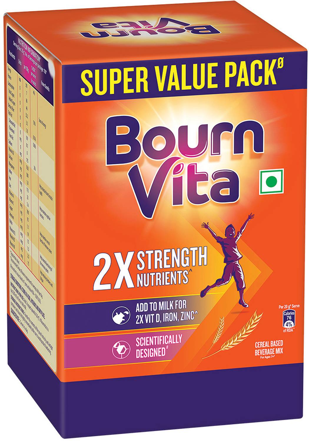 Bournvita Chocolate Nutrition Drink 2 kg - Image 1