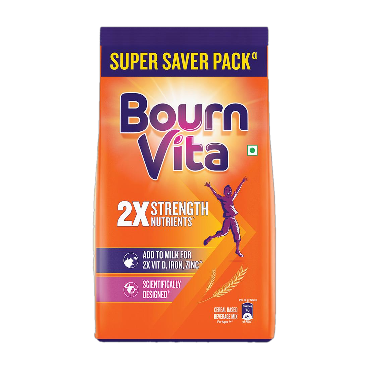 Bournvita Chocolate Nutrition Drink Pouch