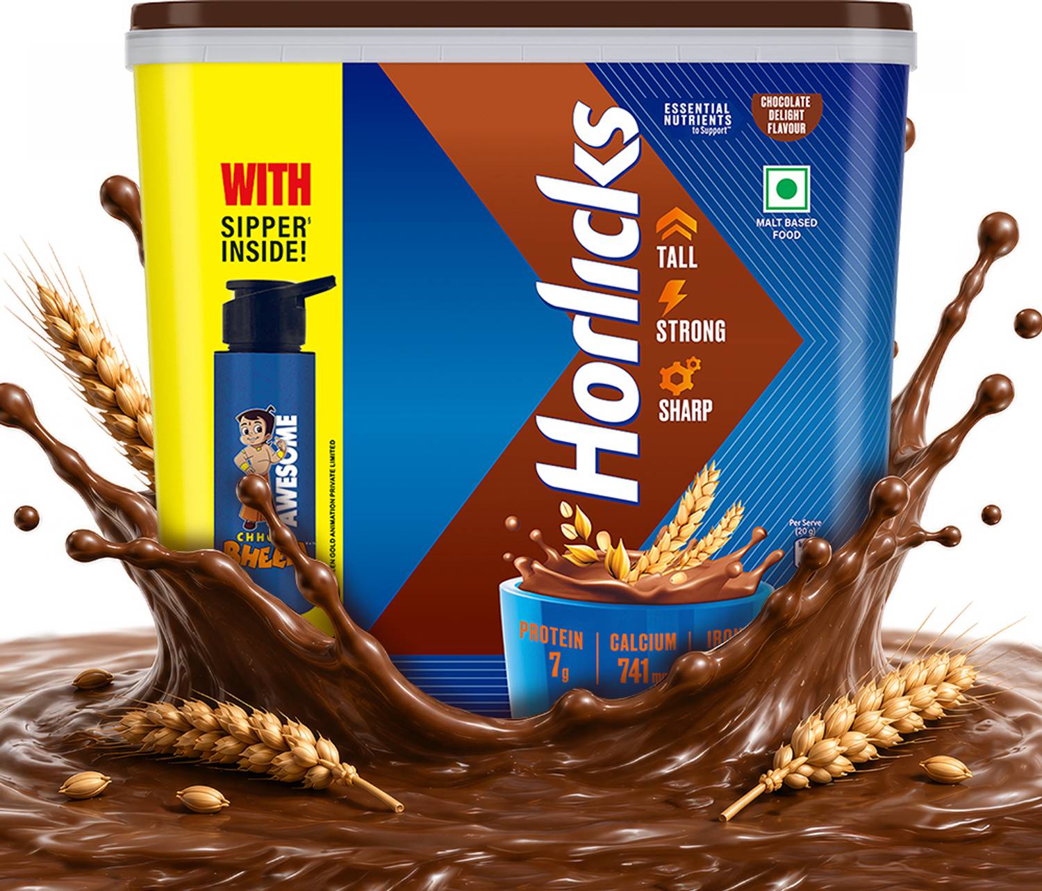 HORLICKS Health & Nutrition Drink Chocolate 1 kg - Image 3
