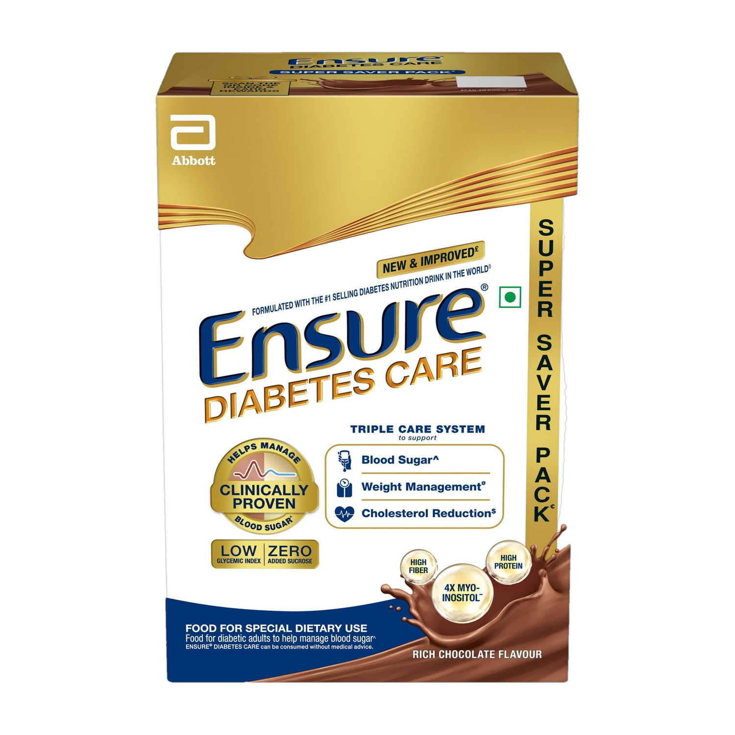 ENSURE Diabetes Care-High Protein, High Fibre & 4X Myo-Inositol