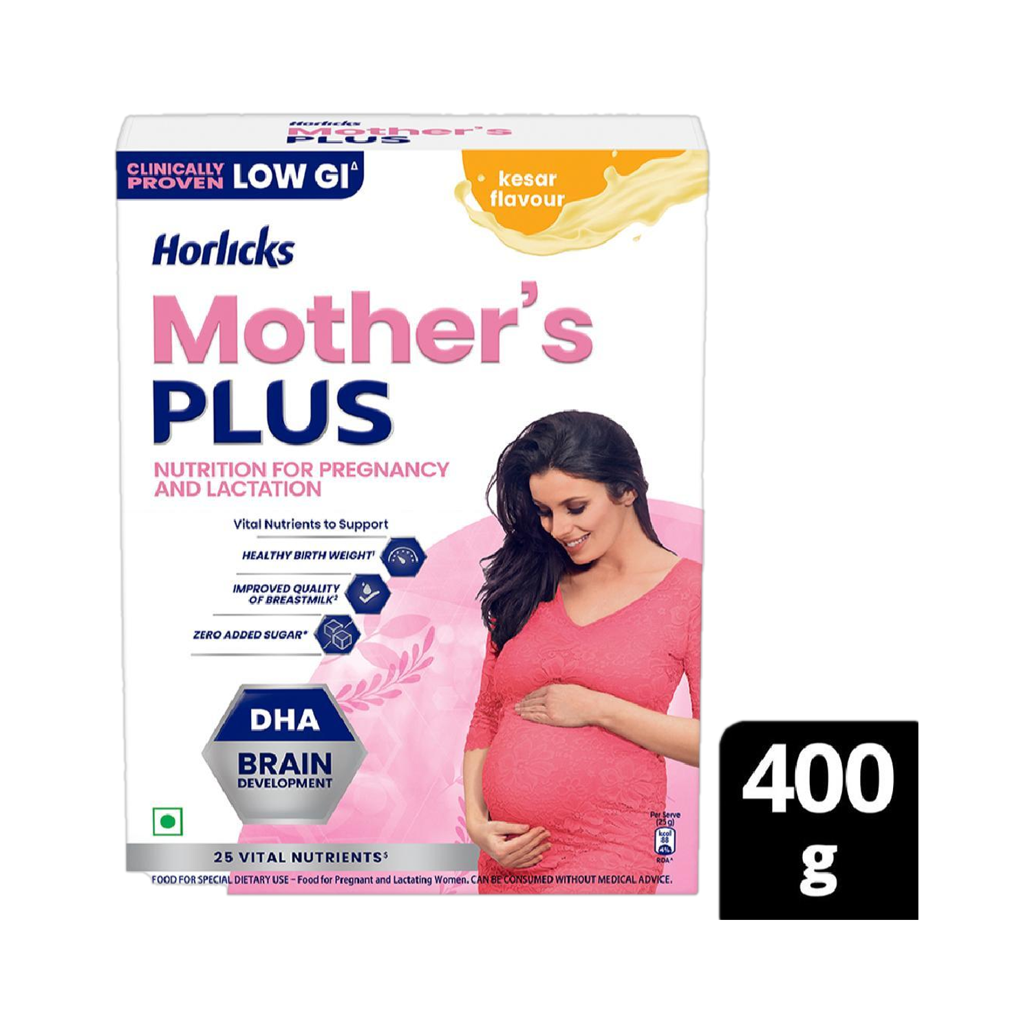 Horlicks Mother's Plus Kesar Flavour
