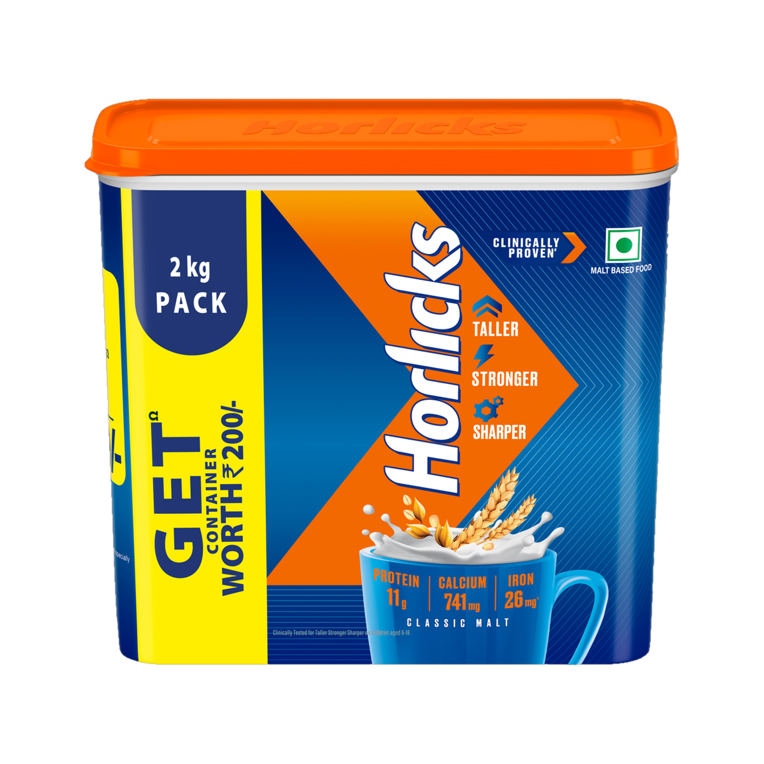 HORLICKS Nutrition Drink Plastic Container