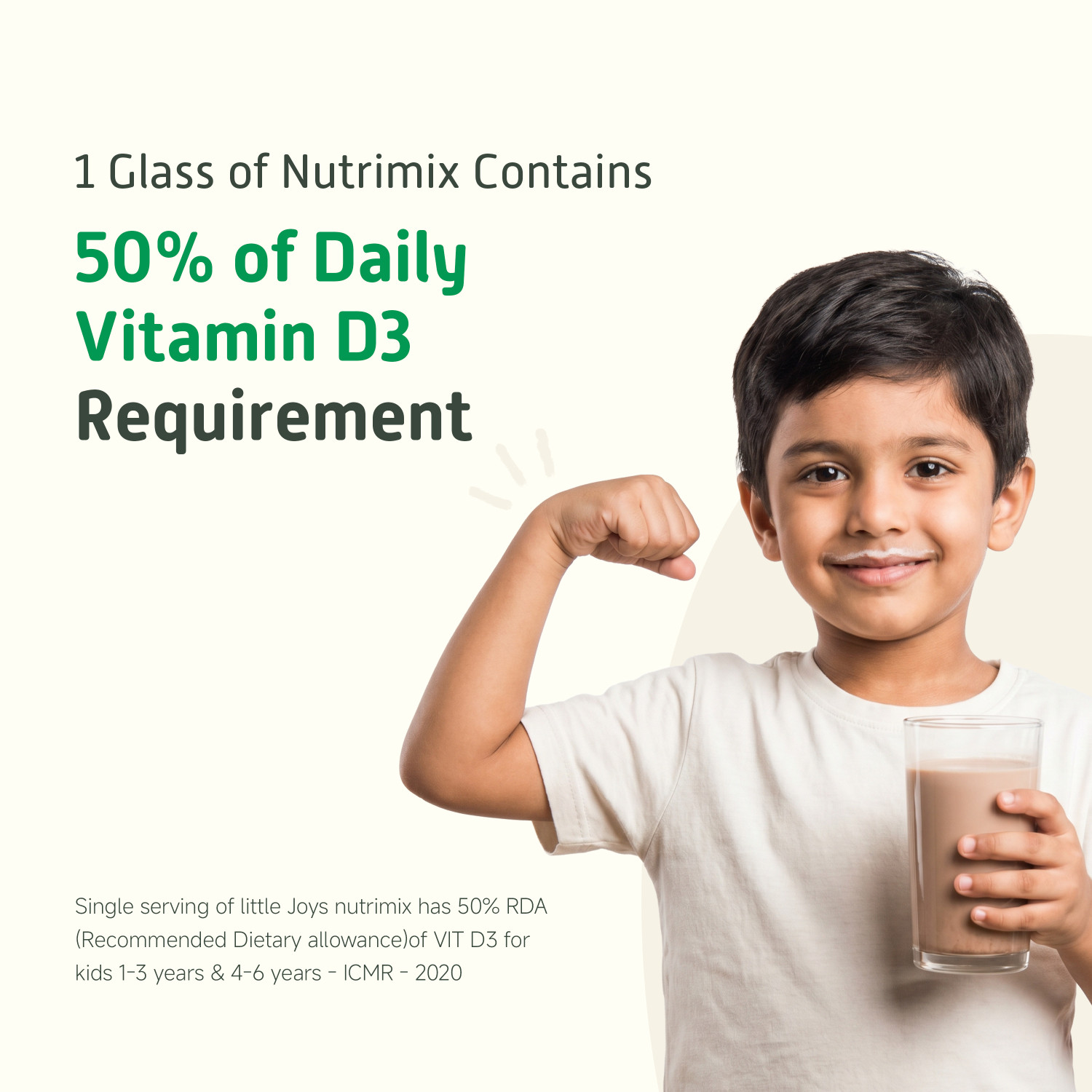 Image of Little Joys Nutrimix Lite for Kids 2-6 years | Supports Immunity & Gut Health | Chocolate