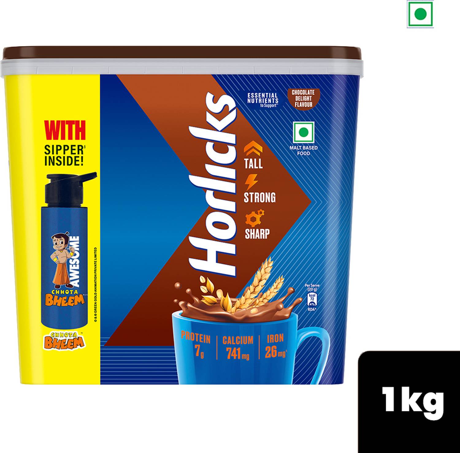 HORLICKS Health & Nutrition Drink Chocolate 1 kg - Image 1