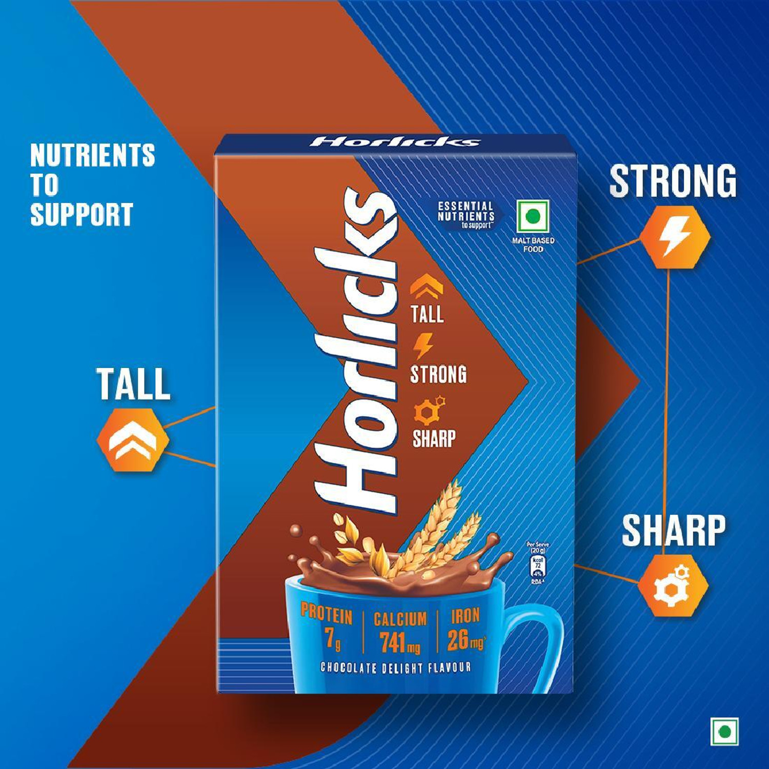 Image of HORLICKS Chocolate Delight Flavor