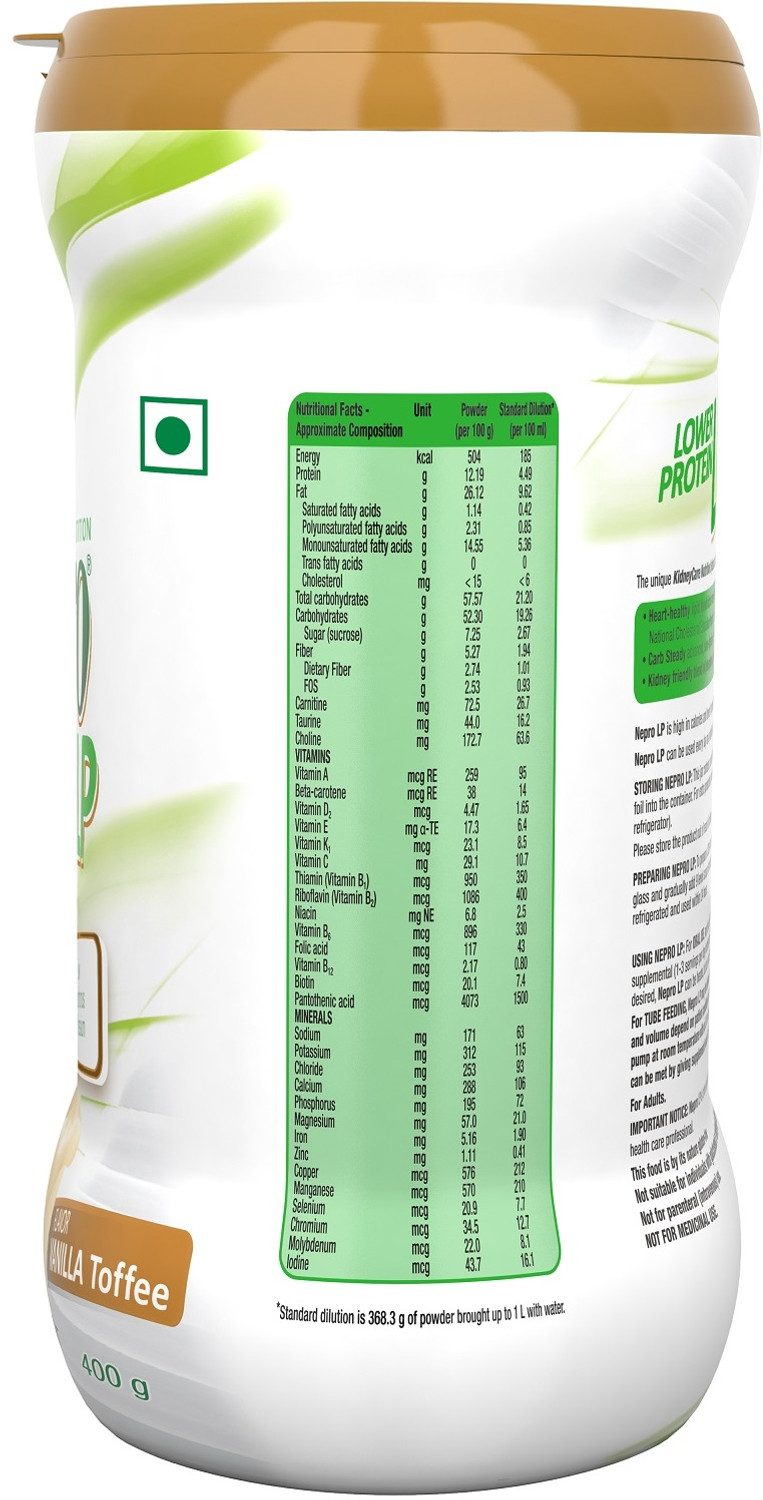 Image of Nepro LP Lower Protein Nutritional Drink Vanilla Toffee