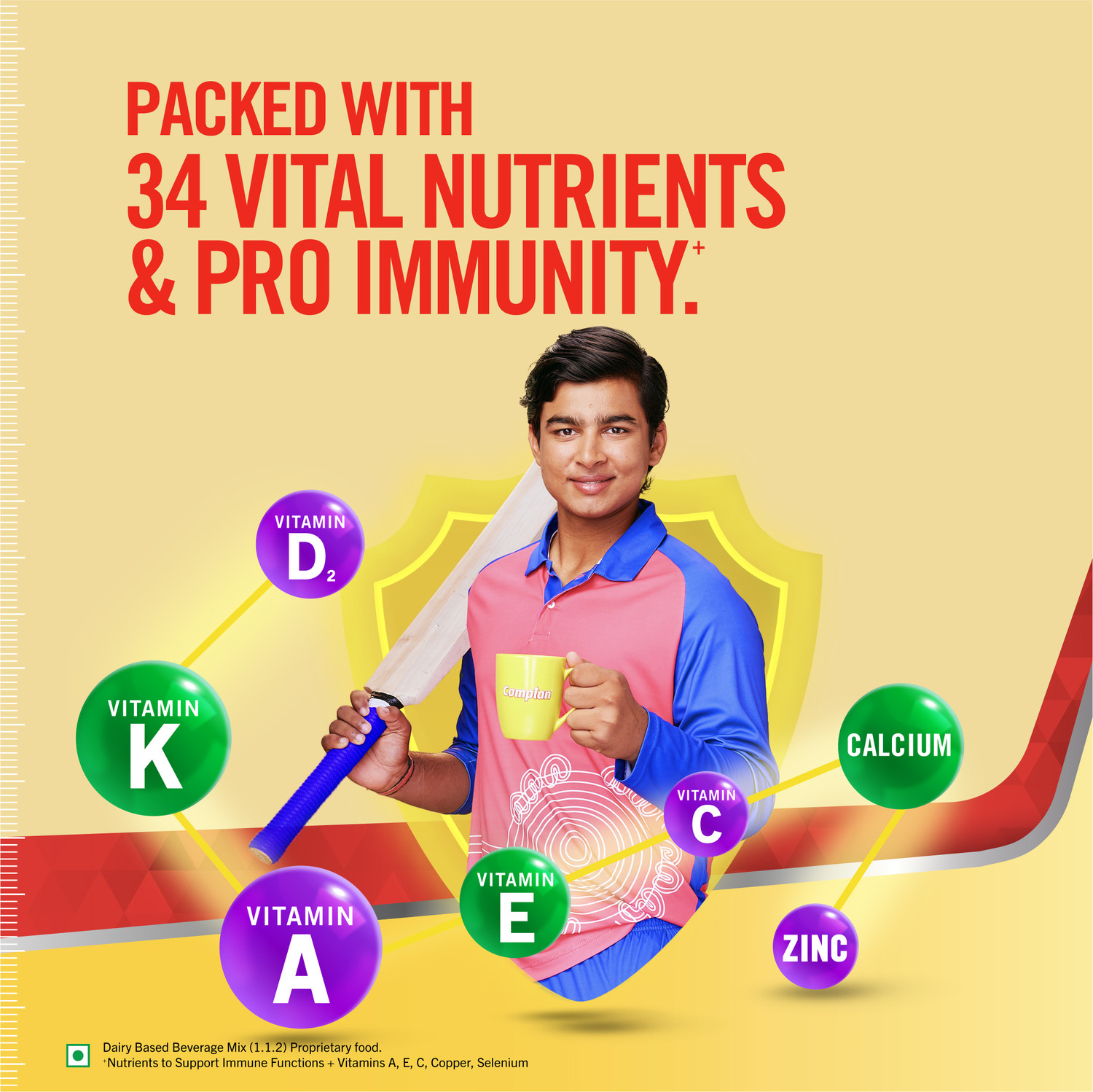 Image of COMPLAN Nutrition Drink Powder for Children Kesar Badam flavour Refill Pack with DIY Car