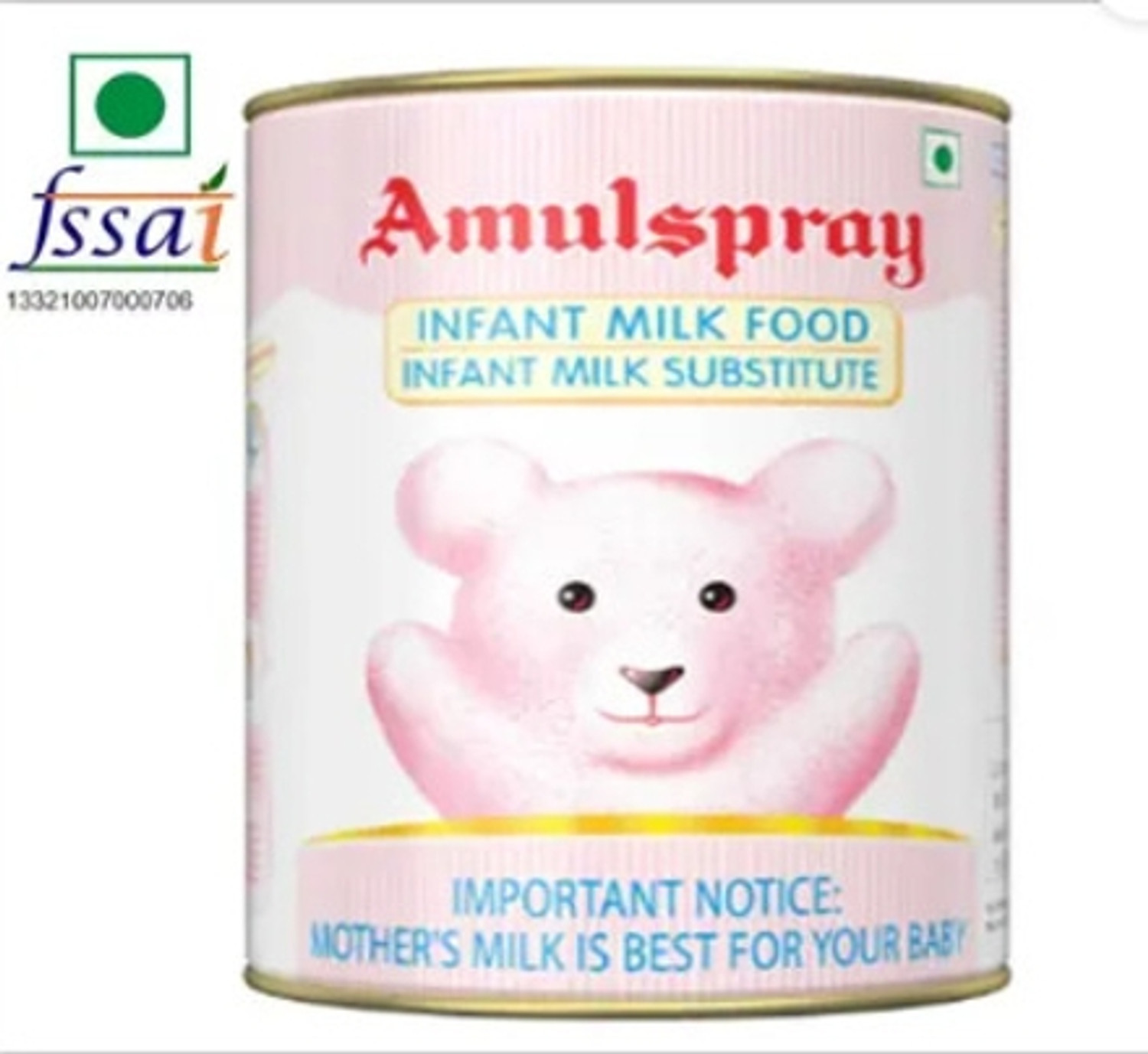 Image of Amul Milk Spray Powder 500G TIN Pack Of 1 Milk Powder